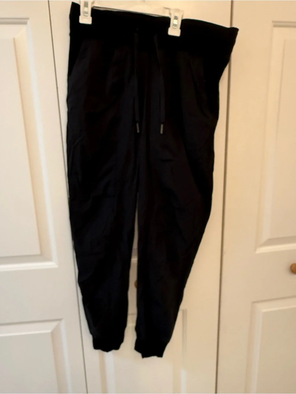 Lululemon Black Drawstring Jogger Pants